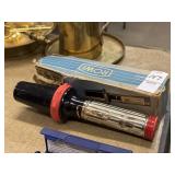 Vintage Rowi slide pointer flashlight with box