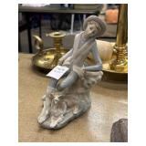 Vintage Lladrï¿½ ï¿½Shepherd Boy with Dog" porcelain