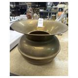 Vintage brass spittoon or cuspidor