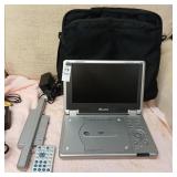 Mustek portable DVD/CD player with remote and bag