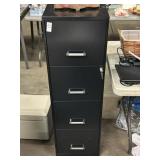4 Drawer File Cabinet w key