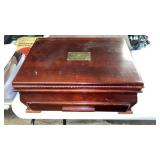 Vintage Commemorative Silverware Chest