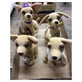 Vintage Taco Bell Chihuahua Plush Toys