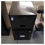 2 drawer file cabinet no key
