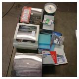 Lot of media, cassettes cd