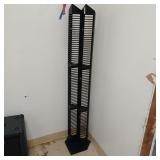 Metal cd? rack 65" tall