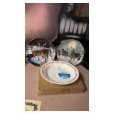 Deer, Wolves and Campbells Soup Plates