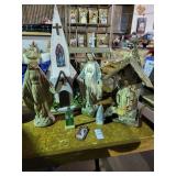 Assortment of religions decor