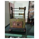 Vintage looking sewing box