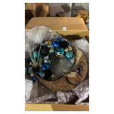 Vintage Half Moon Wreath