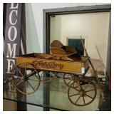 Vintage Teddy Express childs wagon (handle