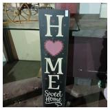 Wooden Home Sweet Home sign 11"x48"