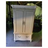 Wardrobe cabinet 20in. X 44in. X 72 1/2 in. Tall