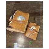 2 Handmade leather journals