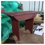 Primitive bench 24" long, 11" wide, 18" tall