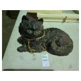 Metal cat door stop