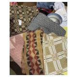 Lot of high quality table textiles