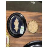 Antique French bas relief and wall plaque