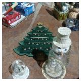Lot of hand crafted Christmas decor