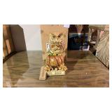 Jim Shore Whoo Loves Autumn Figurine with Box