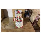 Jim Shore Cocoa and Christmas Cheer Figurine with