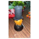Decorative Abe Lincoln gourd
