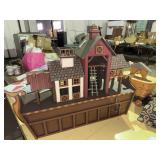 Handcrafted wooden model of Noahs Ark