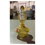 Fenton Yellow Art Glass Perfume Bottle