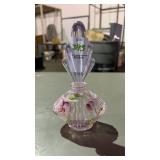 Fenton Purple Art Glass Perfume Bottle