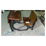 Miniature Replica of Old Fashion School Desk