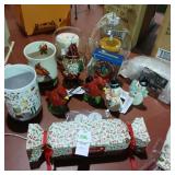 Misc fine Christmas decor lot