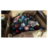 Vintage Christmas Ornament Holiday Wreath