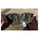 Pair of Brass Bookends