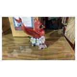 Jim Shore Caring Cardinal Forget-Me-Not Figurine