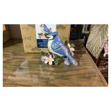 Jim Shore Crested in Blue Bluejay Figurine with