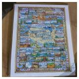US National Parks art signed C. Wagner