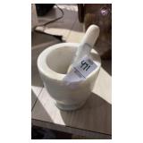 Mortar Pestle Marble