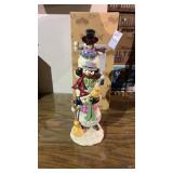 Jim Shore Snowy Stack of Holiday Fun Figurine
