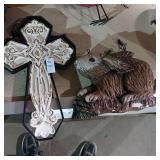 Double sided hanging decor lot of 2