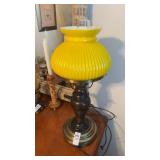 Yellow Shade Table Lamp