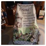 Pair of throw blankets
