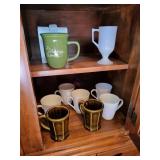 Assortment of cups