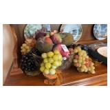 Faux Fruit Bowl