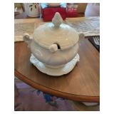 Ceramic soup Tureen