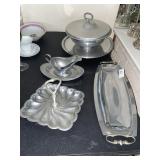 Vintage Kromex "Vogue" Chrome-Plated Bread and