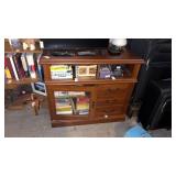 Wooden Entertainment Stand NO CONTENTS