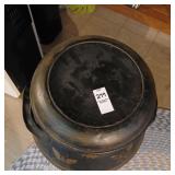 5 gallon decorated milk can