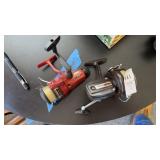 Vintage Daiwa J350 rear drag spinning reel and