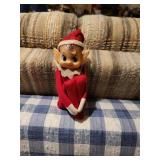 Vintage elf on shelf