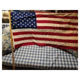 Vintage American flag